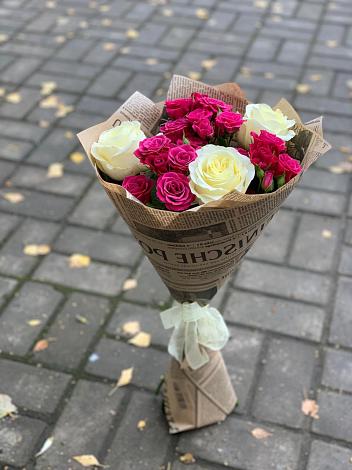 Букет цветов из: Розы в Кривцово
